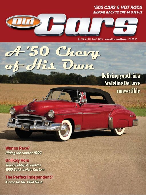 Cover image for Old Cars Weekly